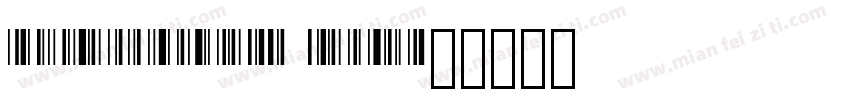 LibreBarcode39 Regul字体转换